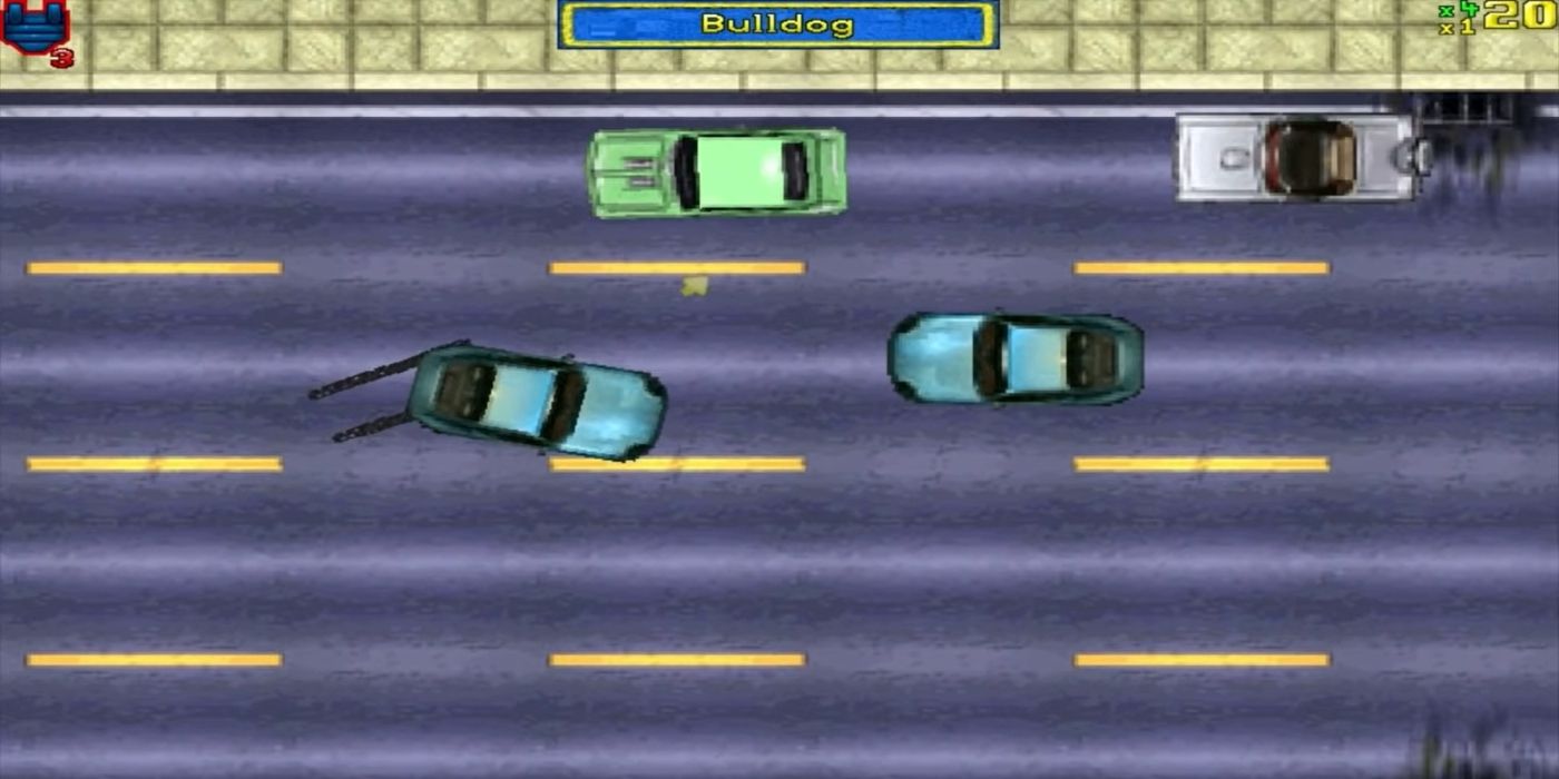 Screenshot Original Grand Theft Auto Cars