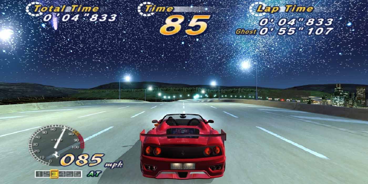 Outrun 2006: Coast 2 Coast Ferrari at night