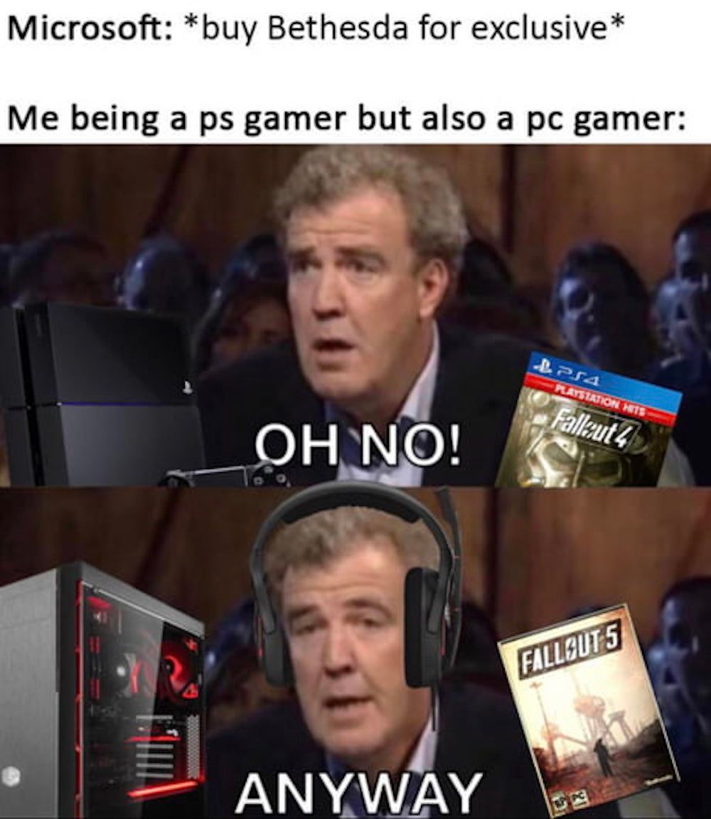 10 Hilarious Memes About Microsoft Buying Bethesda