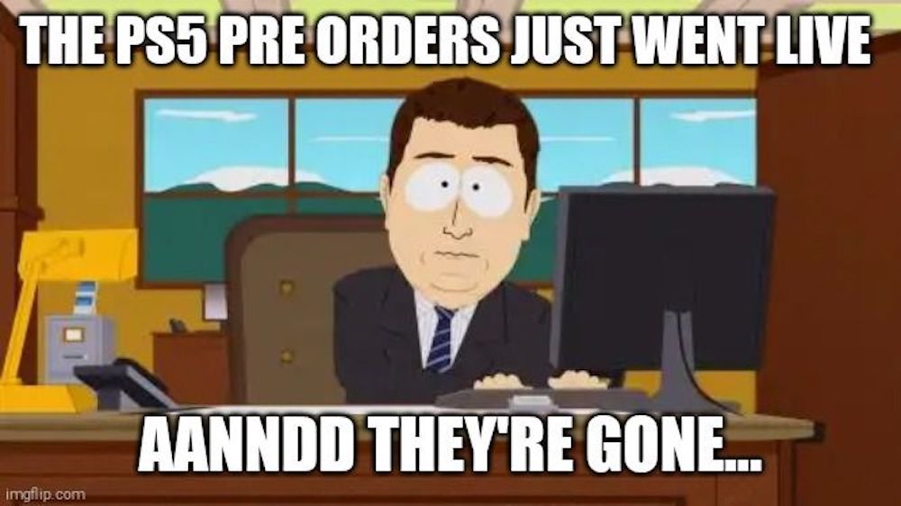 PS5 pre-order