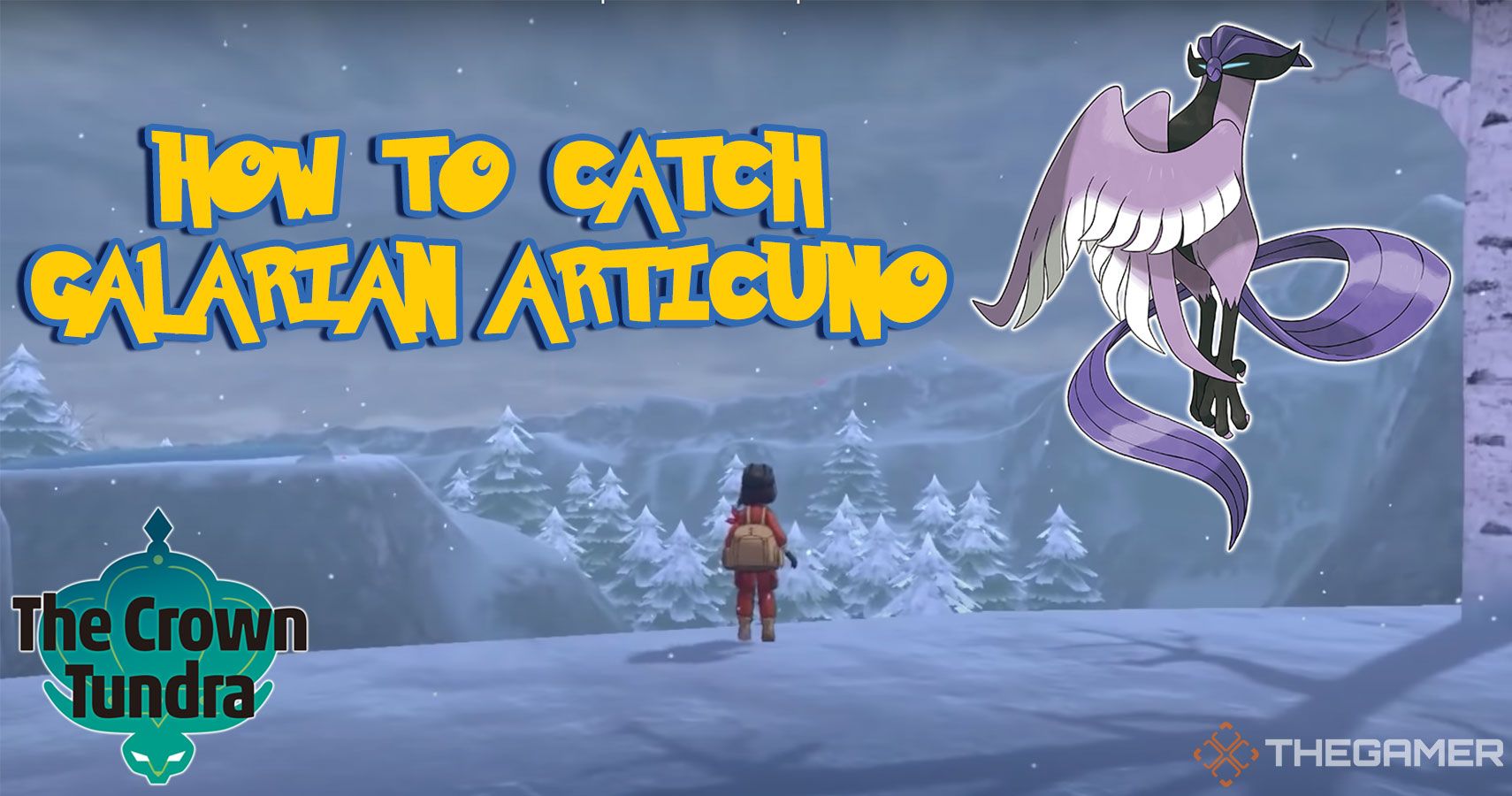 Pokémon Sword & Shield Crown Tundra - How to Catch Articuno