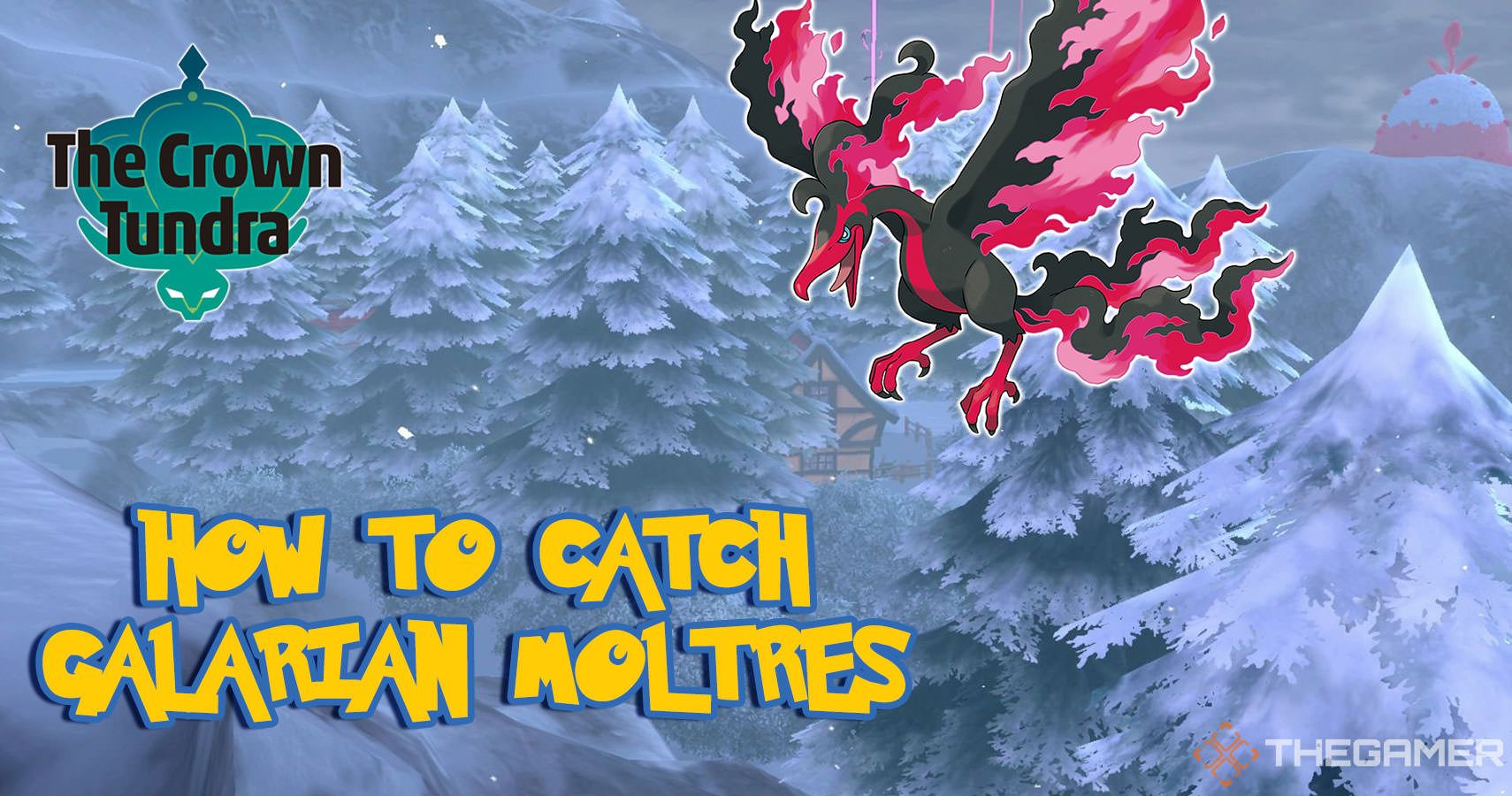 How to catch Galarian Moltres in Pokémon Sword and Shield's The