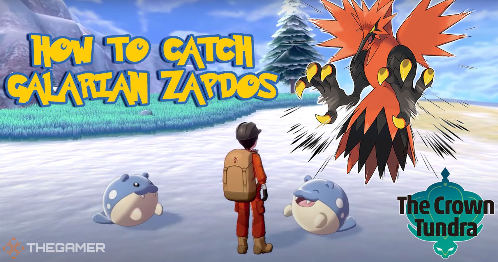 Como capturar o Zapdos de Galar na expansão The Crown Tundra de