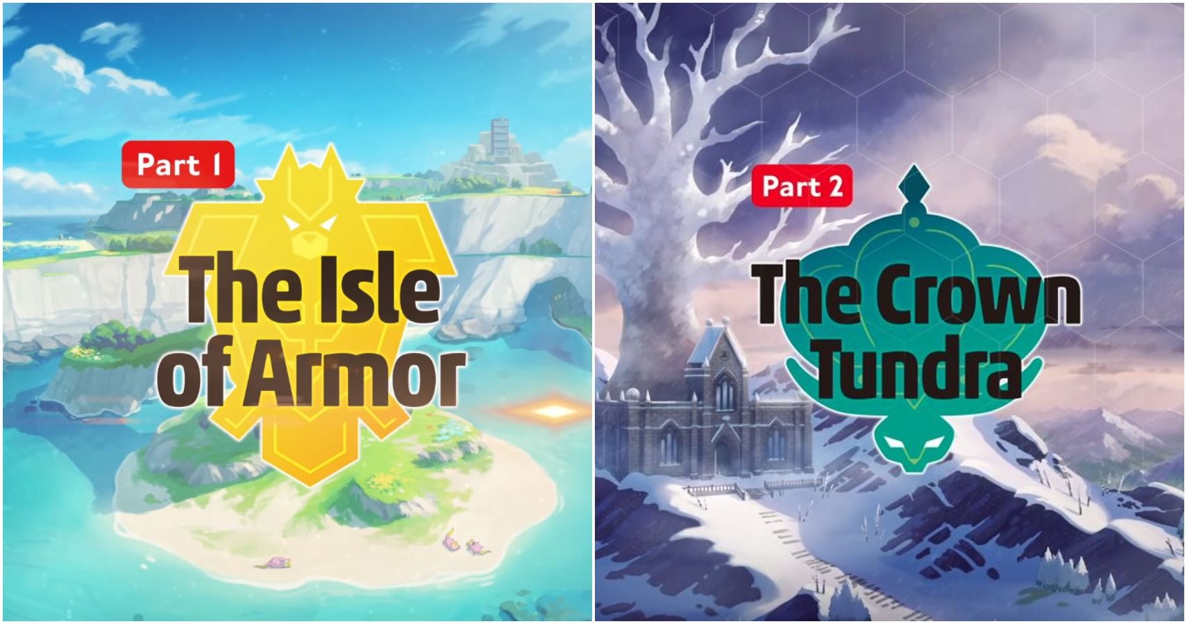 Pokemon Sword And Shield: Isle of Armor Vs Crown Tundra - Which