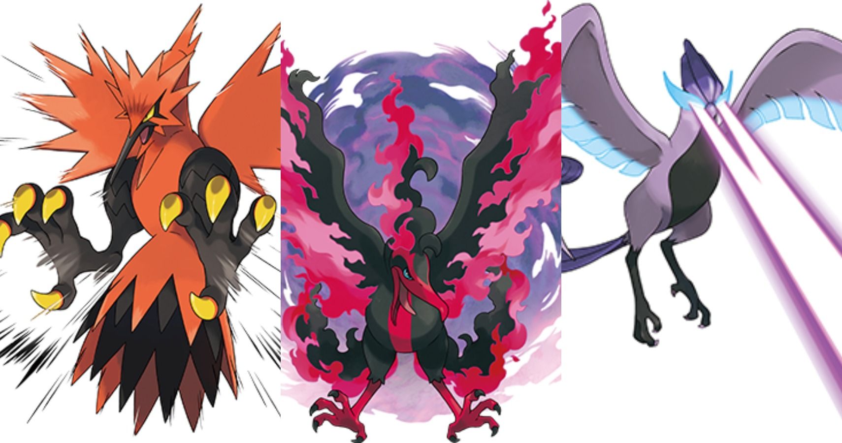 pokemon legendary birds names