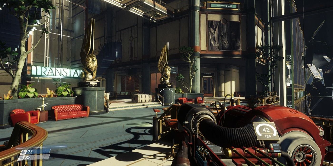 image from player point of view in Prey