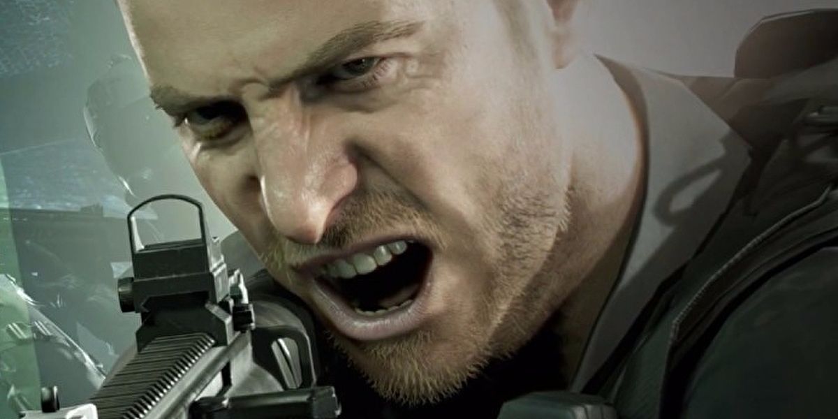 Capcom Resident Evil 7 Chris Redfield Armed Yelling