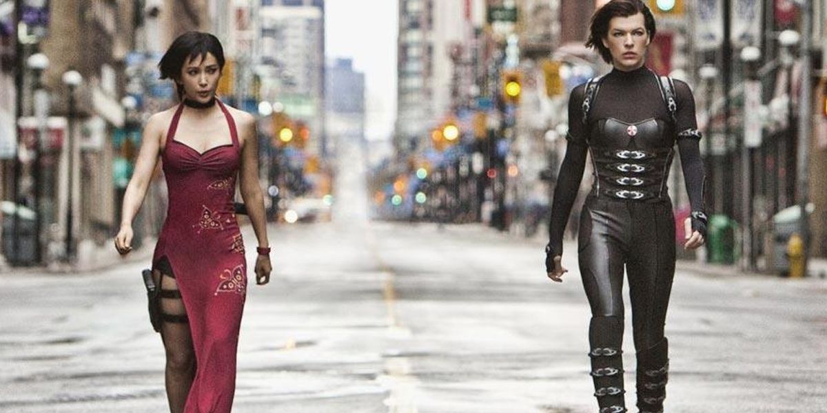 Resident Evil Retribution Movie Ada Wong Li Bingbing Walking With Milla Jovovich Alice