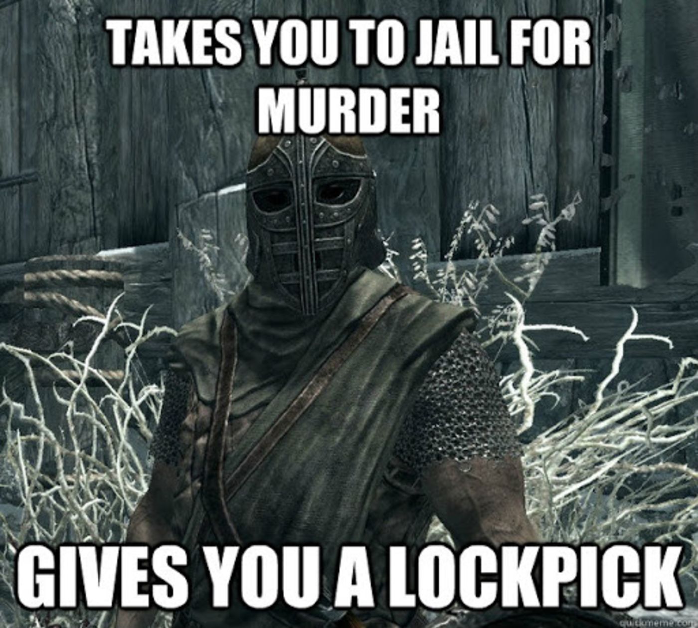 Skyrim Meme About City Guards