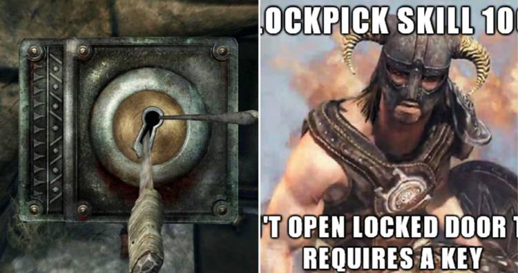 Skyrim 10 Lockpicking Memes Only True Fans Will Understand Skyrim 10 Lockpicking Memes Only True Fans Will Understand