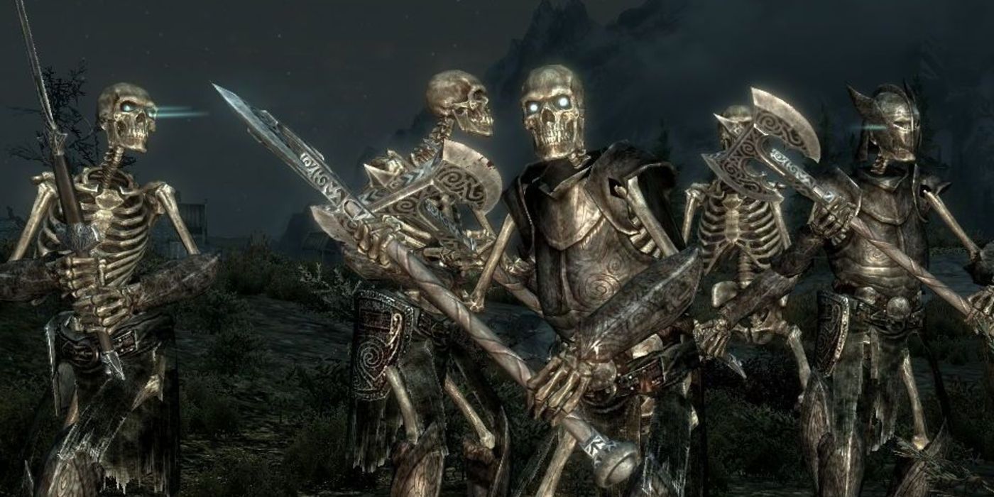 Skyrim Undead Skeletons