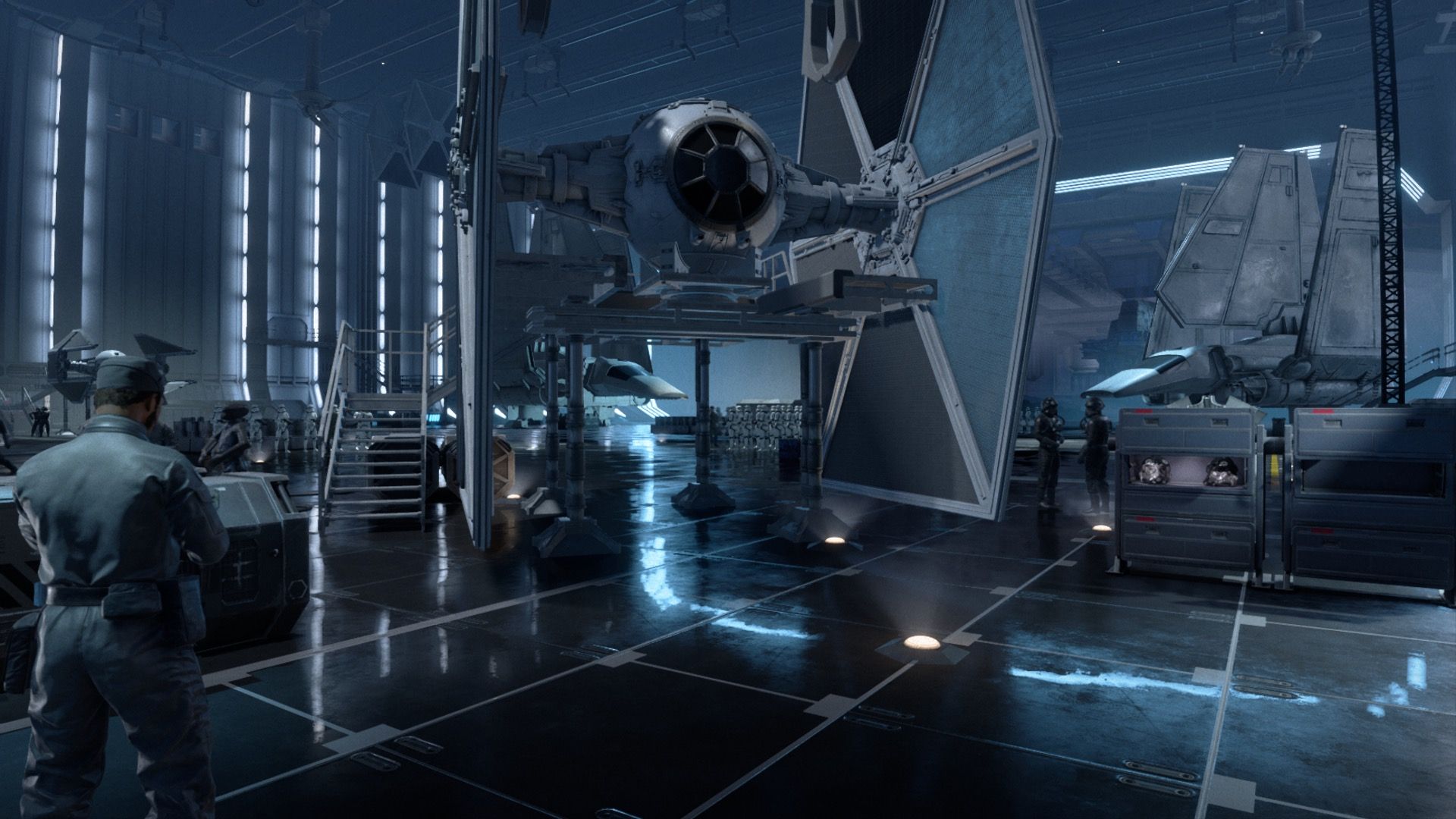 A gameplay screenshot Star Wars Squadrons
