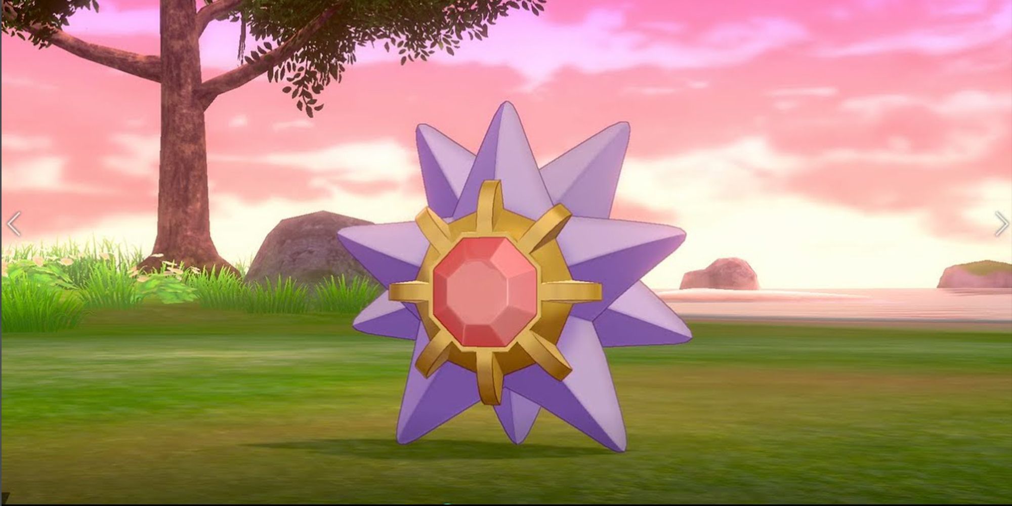 psychic water type starmie in sword and shield