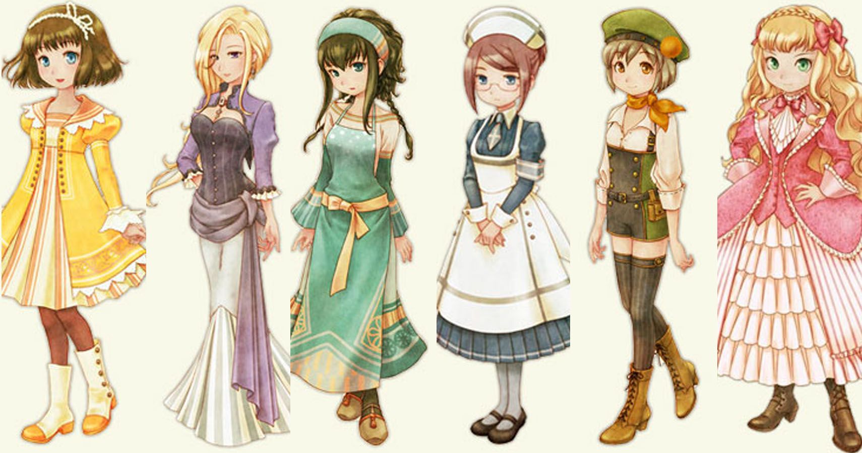 All the story of seasons bachelorettes in a line