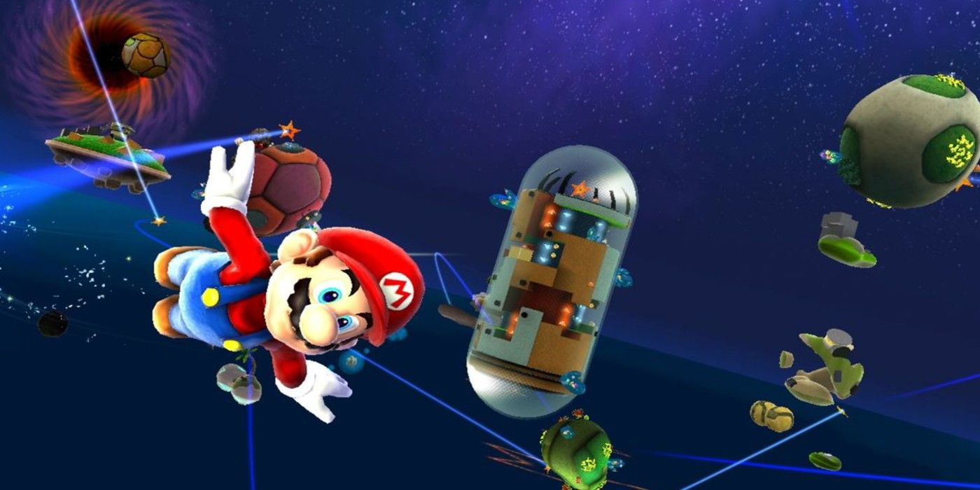 Super Mario Galaxy Soaring Small Planets