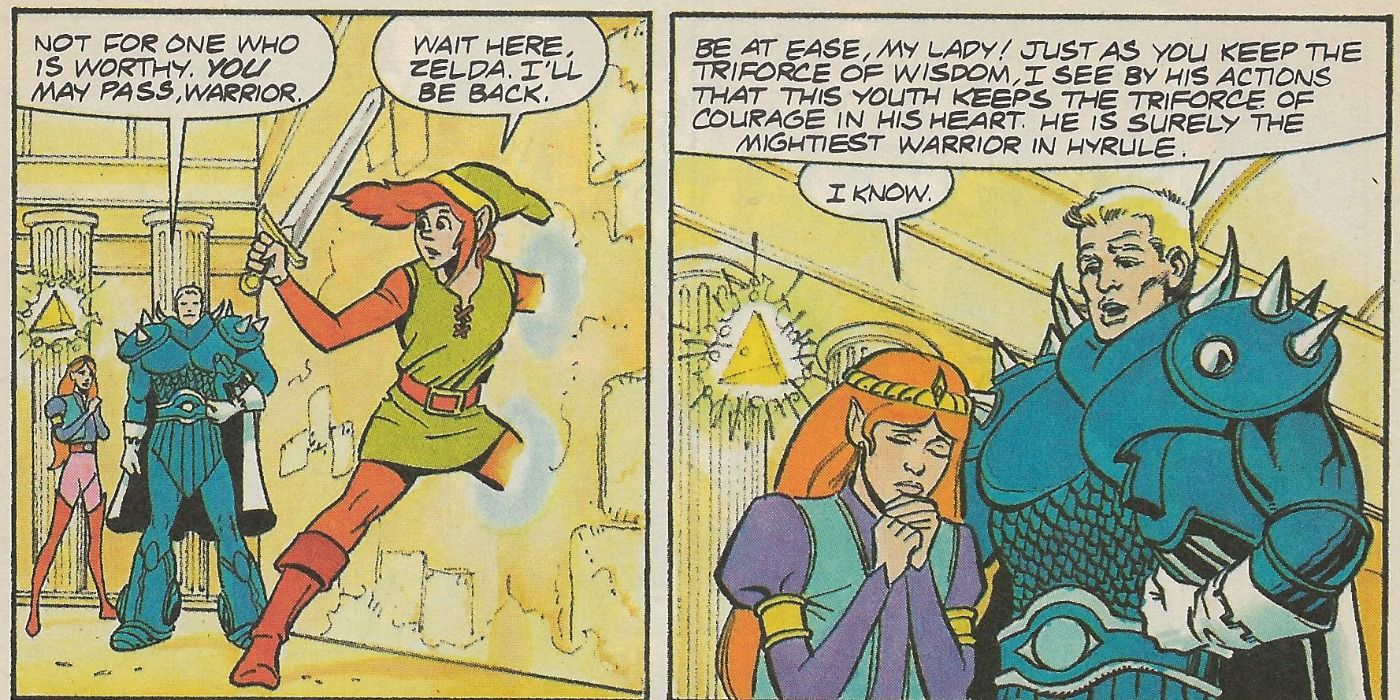 image of The Legend Of Zelda Valiant comics