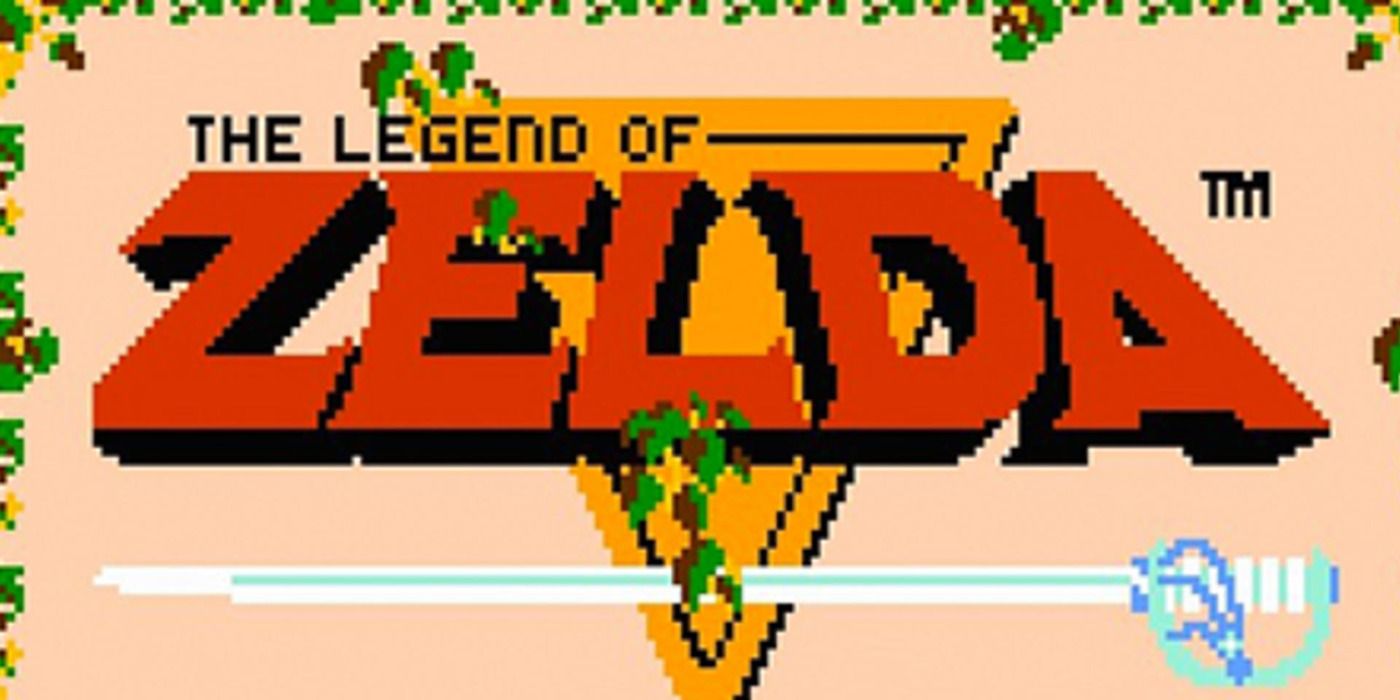 image of the original image of The Legend Of Zelda game logo