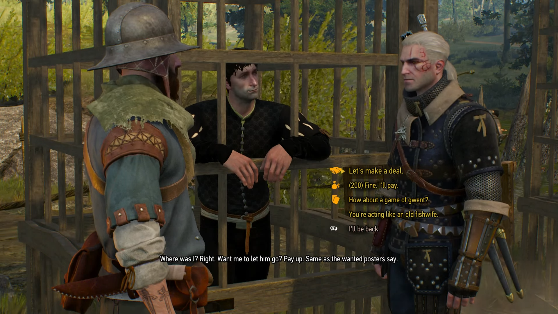 witcher 3 open sesame