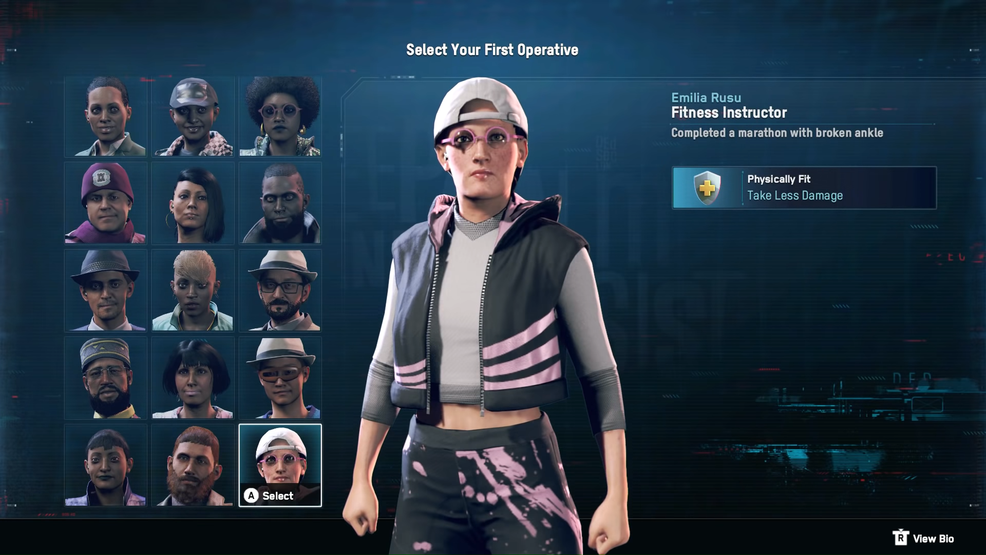 Watch Dogs Legion Which Starting Operator To Pick