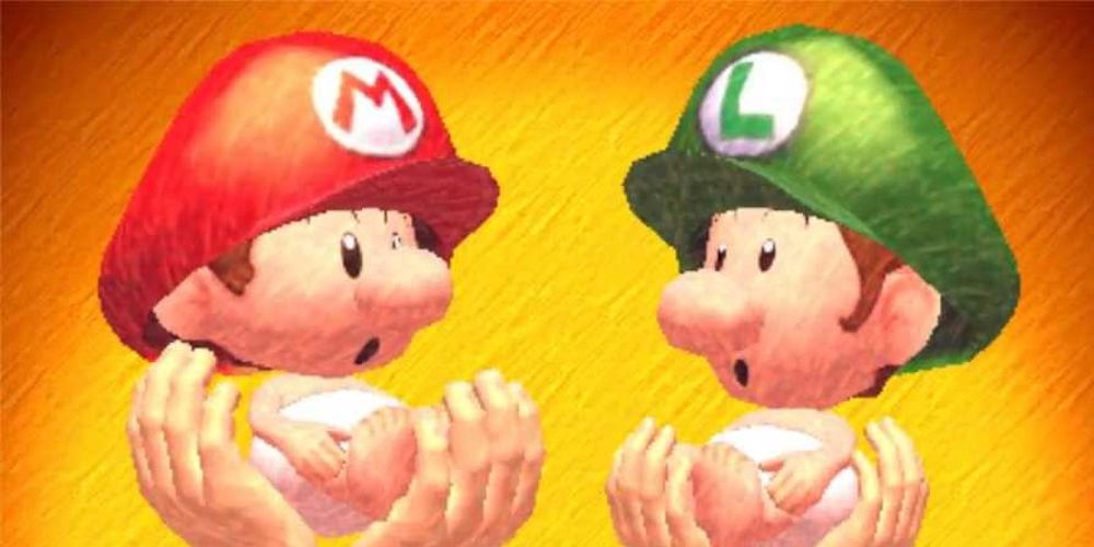Nintendo Yoshi's New Island Baby Mario Luigi Parents