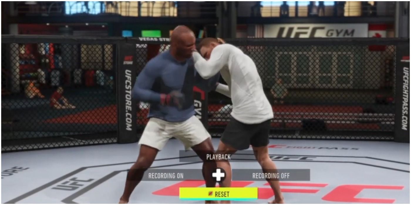 clinch in ufc 3