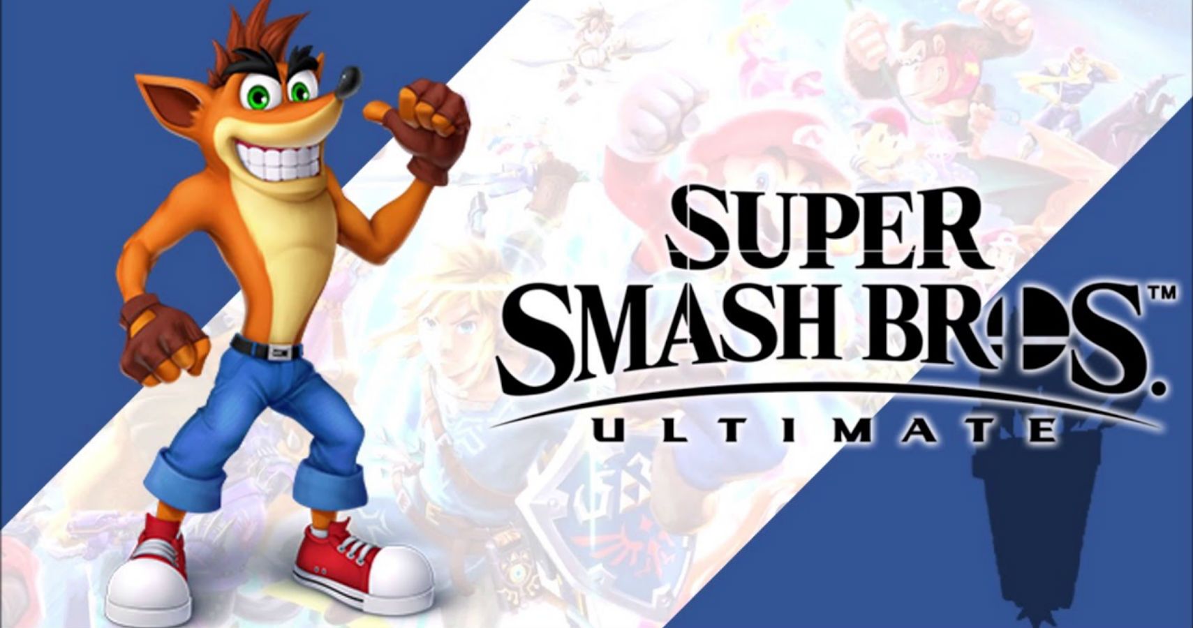 Crash Bandicoot in the style of Smash Ultimate! (By yours truly) : r/ crashbandicoot