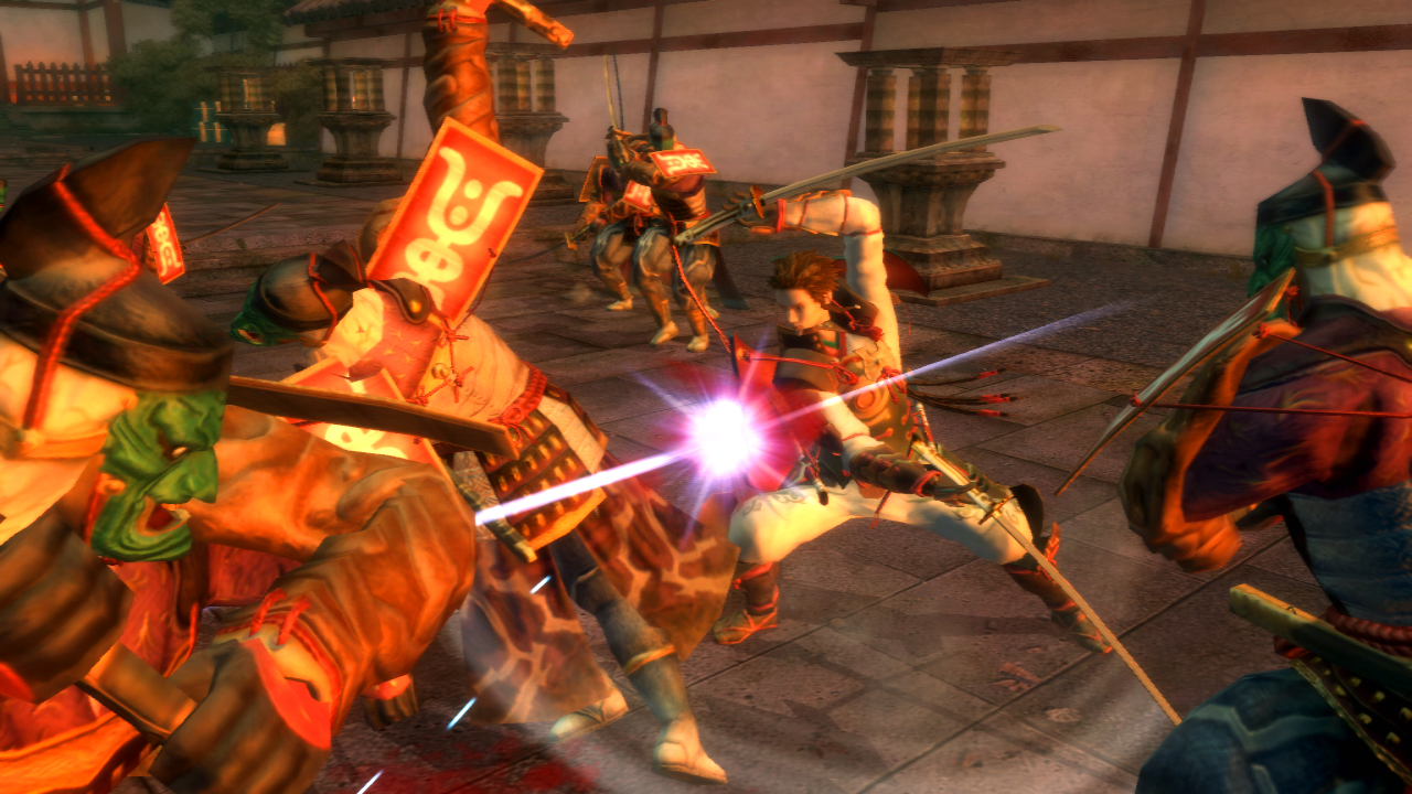 Katana battle with samurai