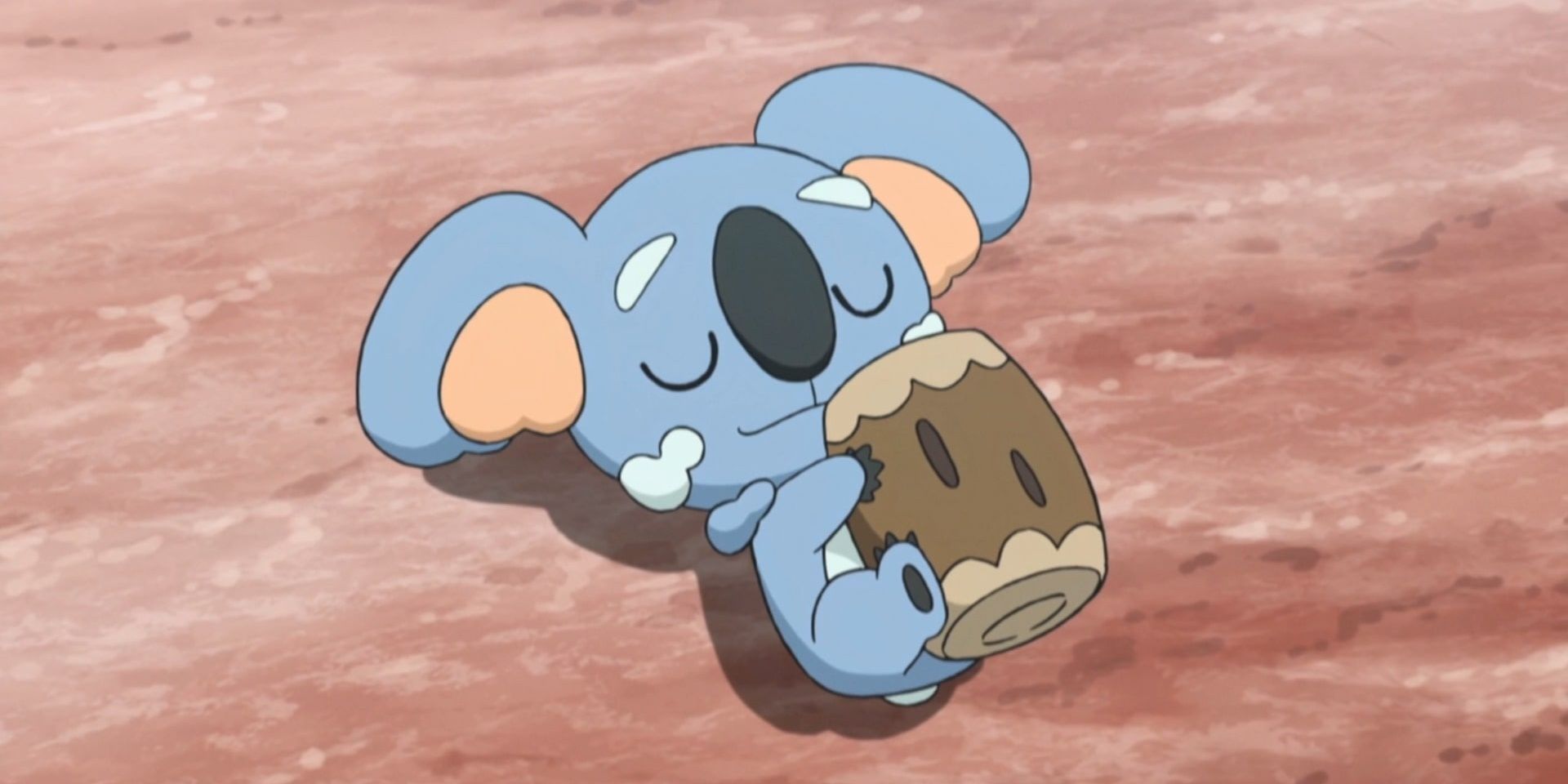 Komala lying in a plain