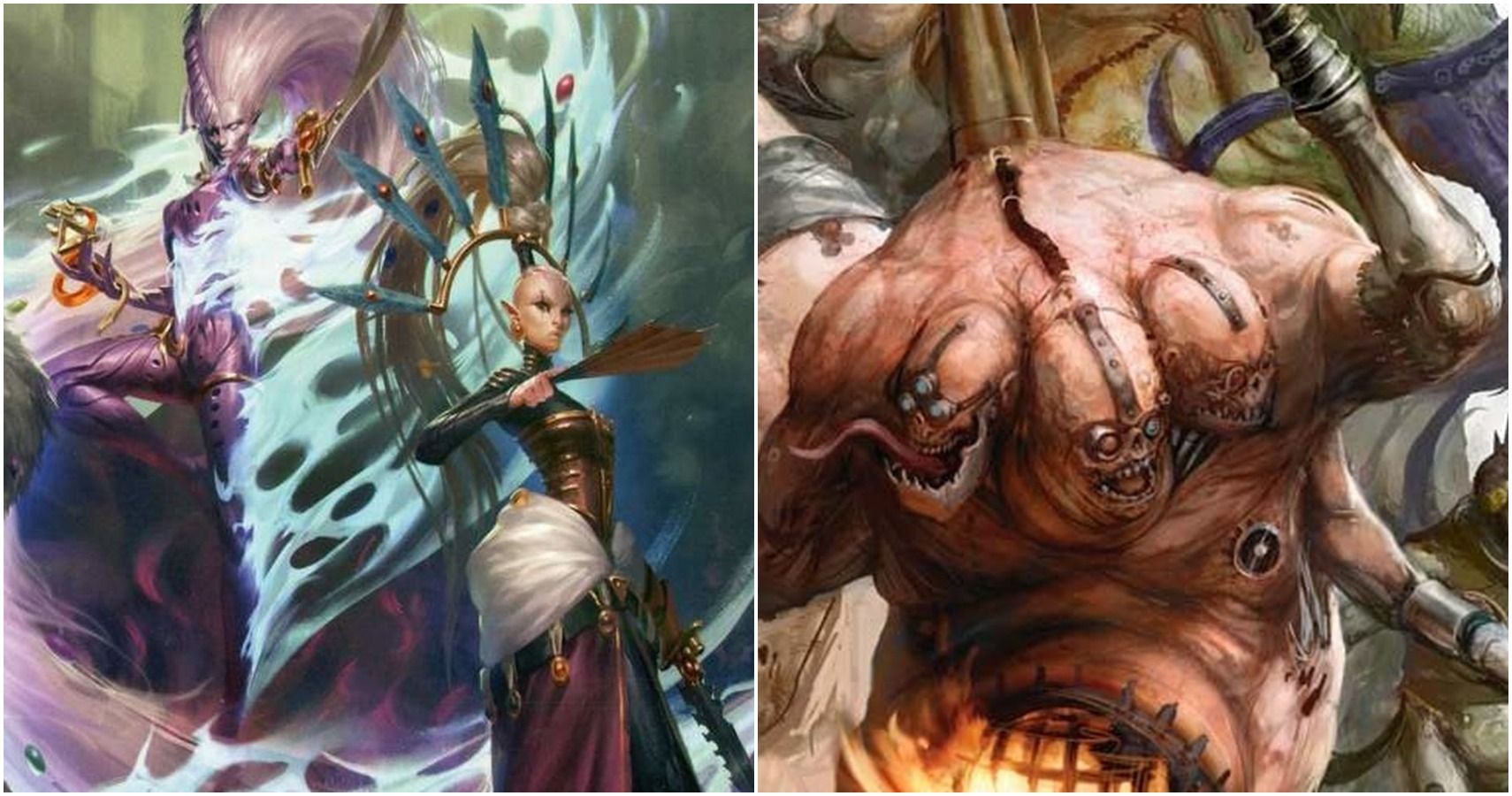acking warhammer faction feature ynnari and gellerpox infected