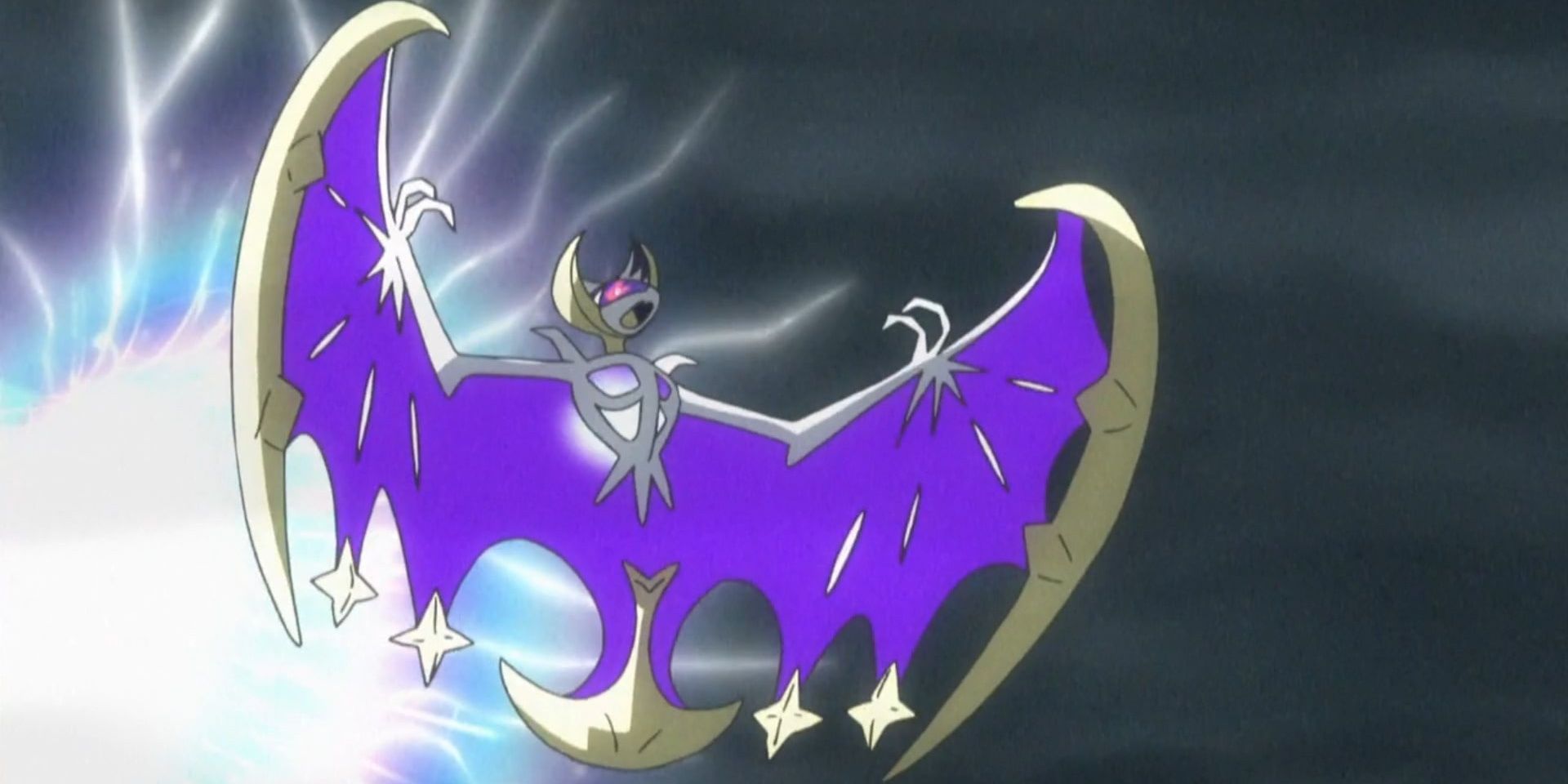 Lunala in front of the moon