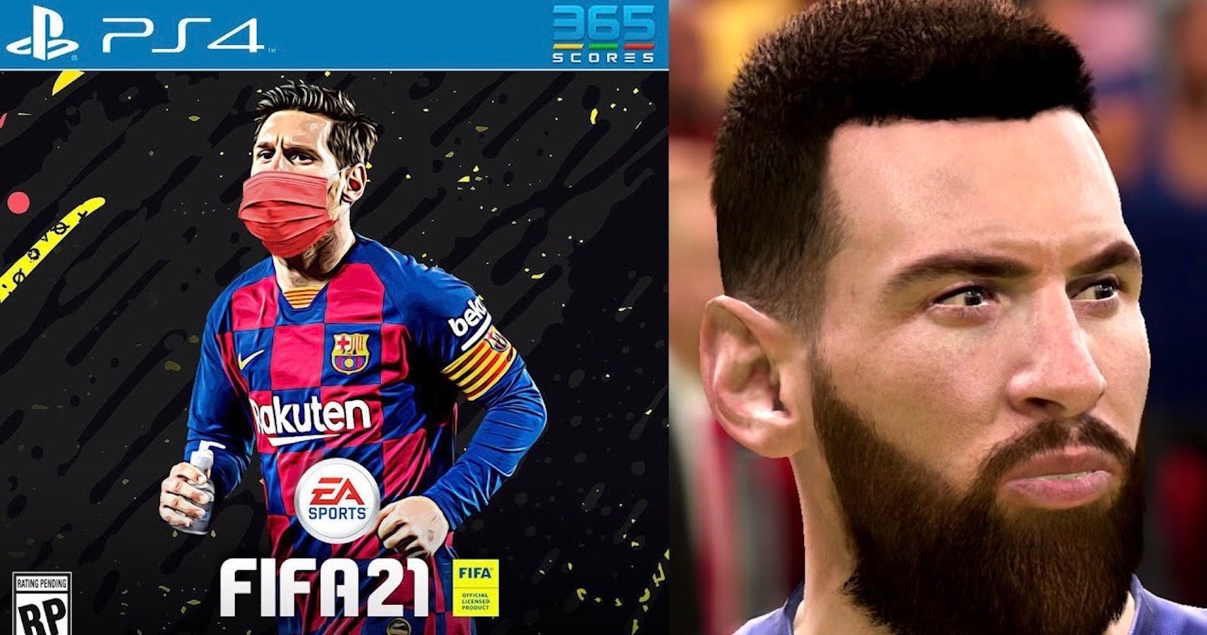 FIFA 21 Updates Messi's Face After Fans Complain He Looked ...