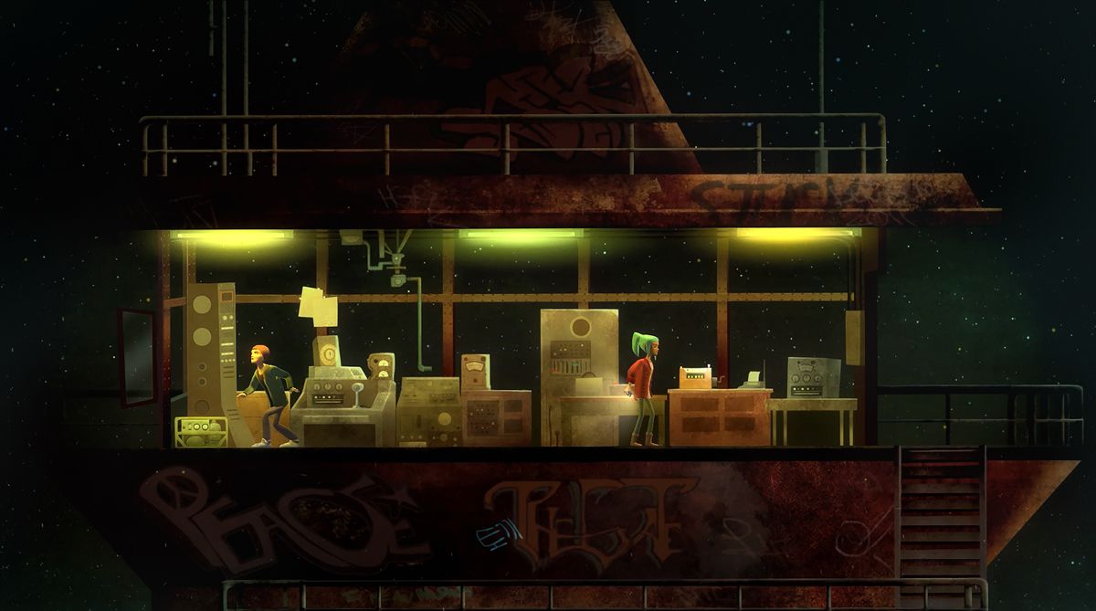 Screenshot of Oxenfree