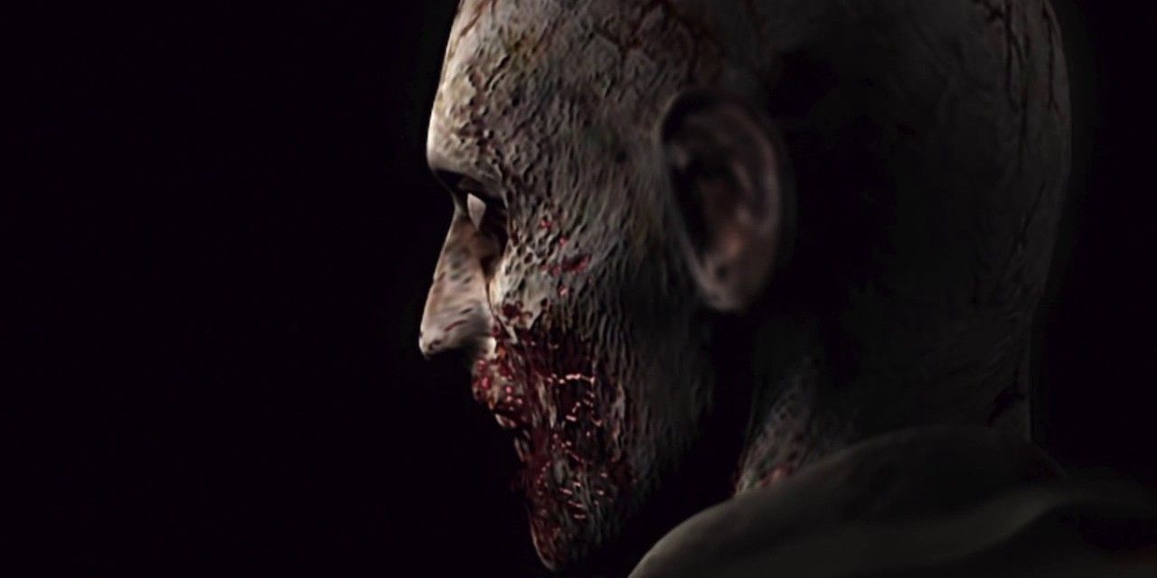 Der erste Zombie in Resident Evil 1 (remastered)