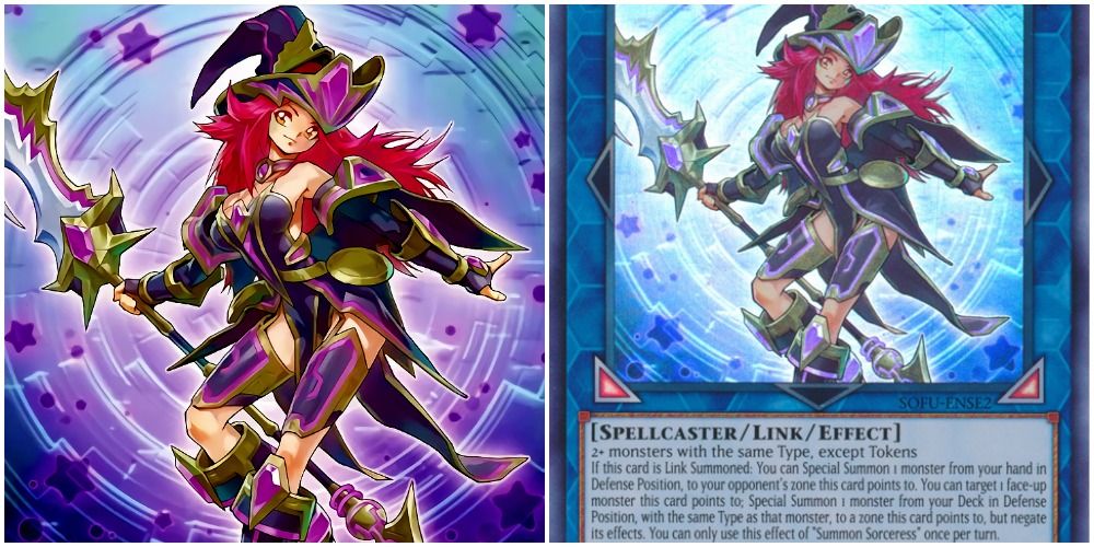 summon sorceress art and text