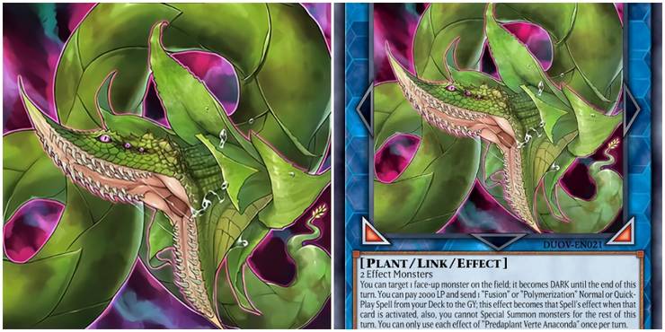 Yugioh predaplant verte anaconda 