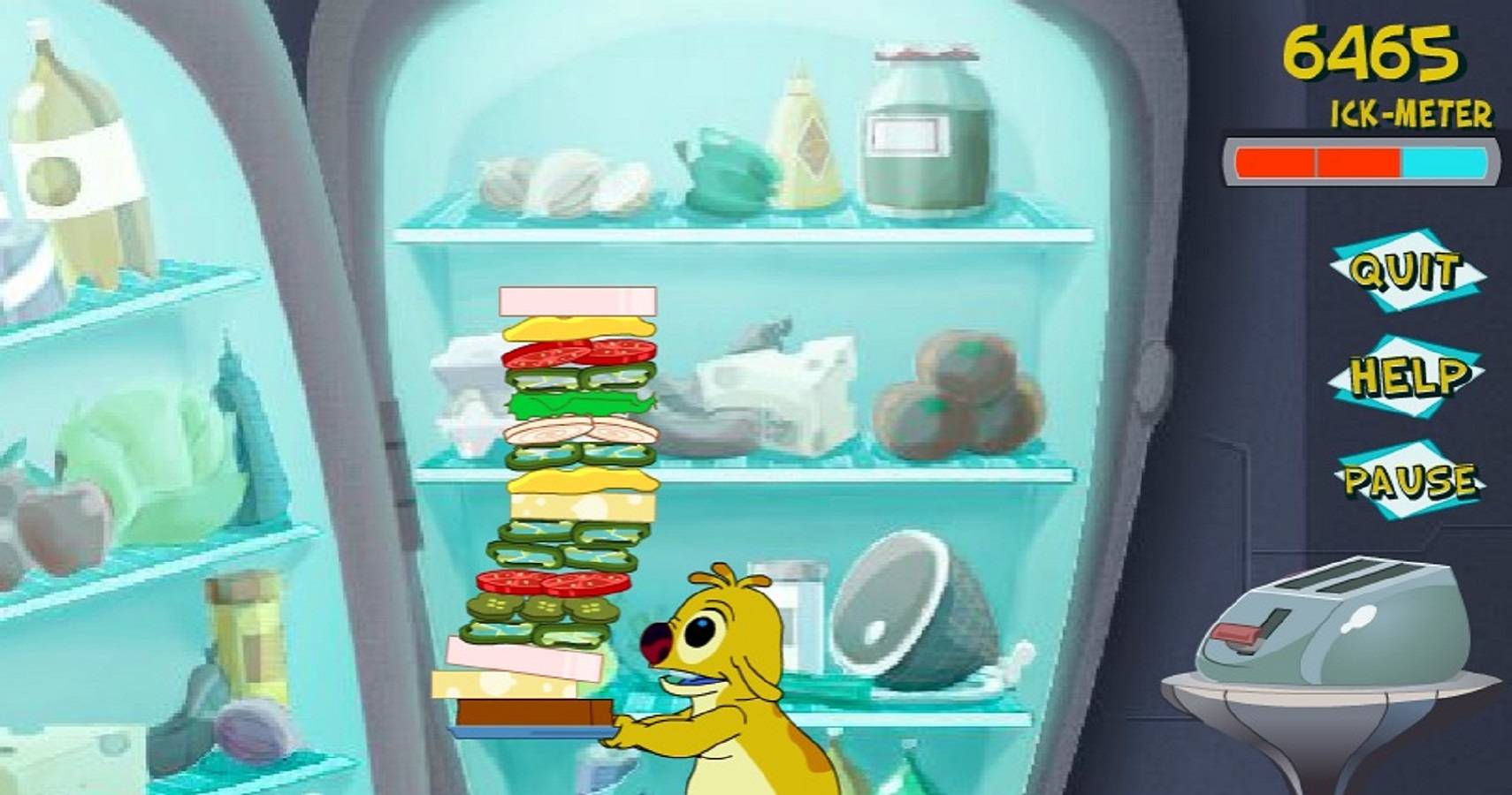 Disney lilo and stitch sandwich game