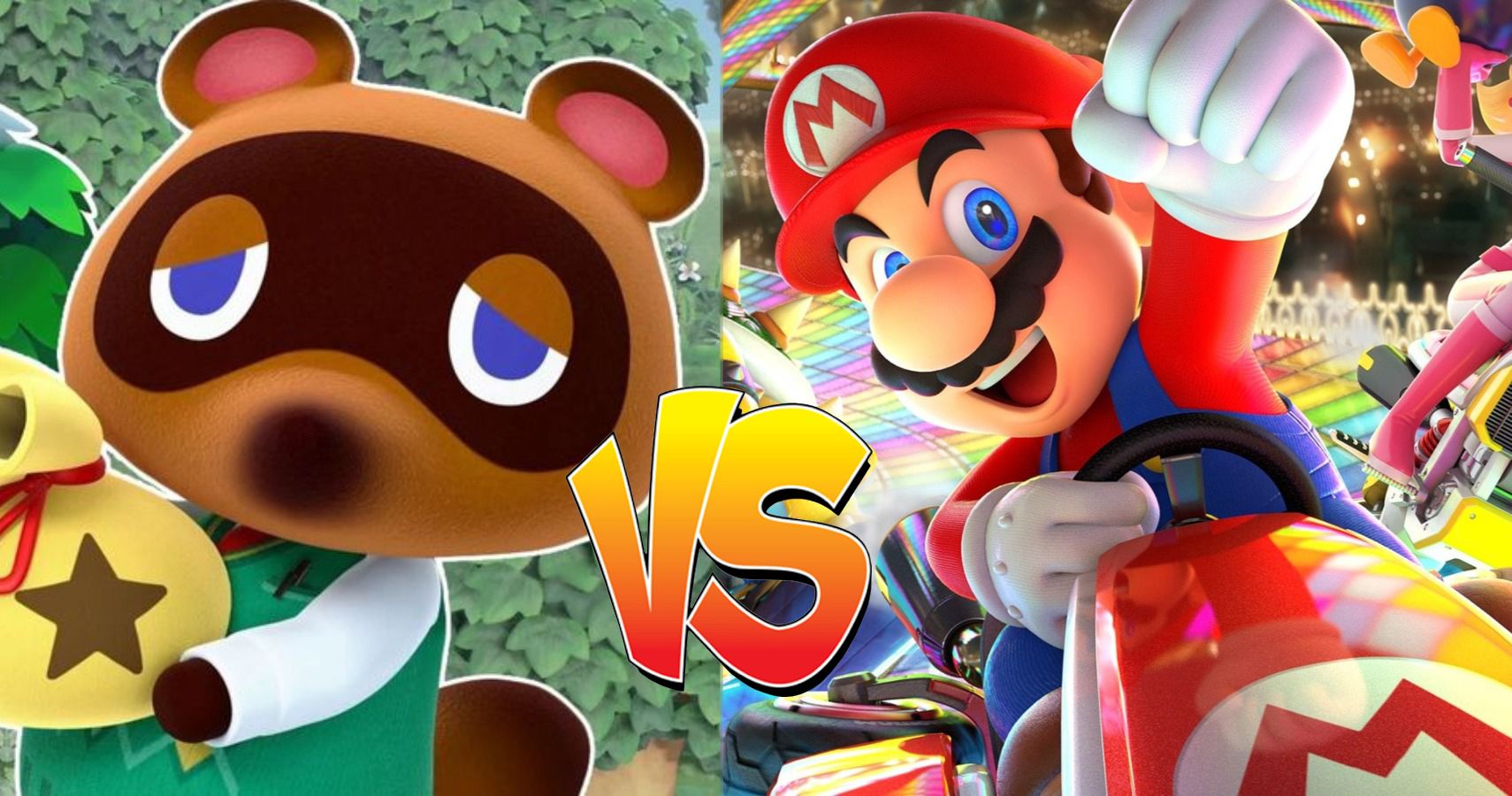 Animal Crossing vs Mario Kart Cover TG