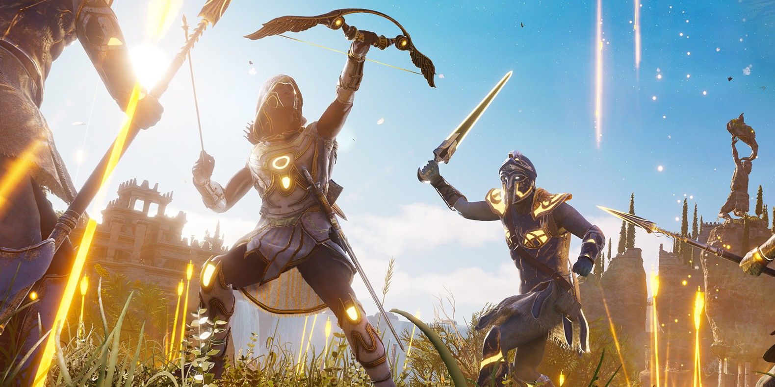 Assassin's Creed Odyssey Raining Arrows Ability in Fate of Atlantis DLC