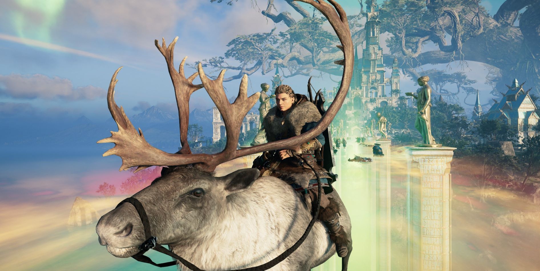 Assassins Creed Valhalla Asgard Bridge Reindeer