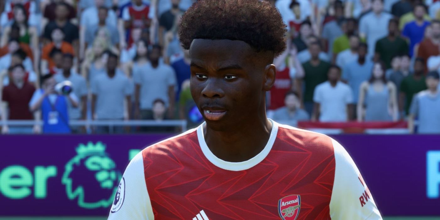 Bukayo Saka in FIFA 21
