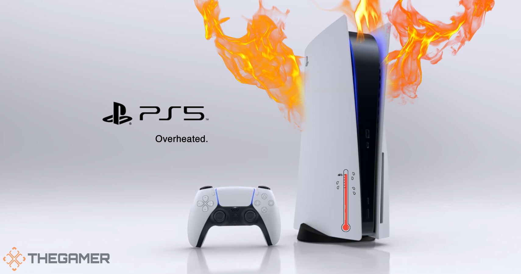 Display PS5 Overheated