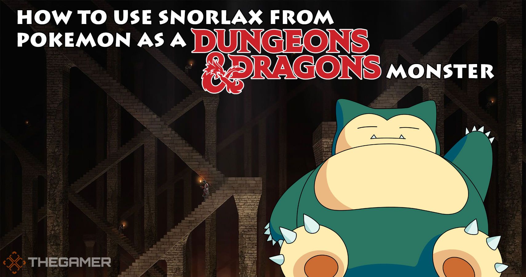 How To Use Snorlax From Pokemon As A D&D Monster
