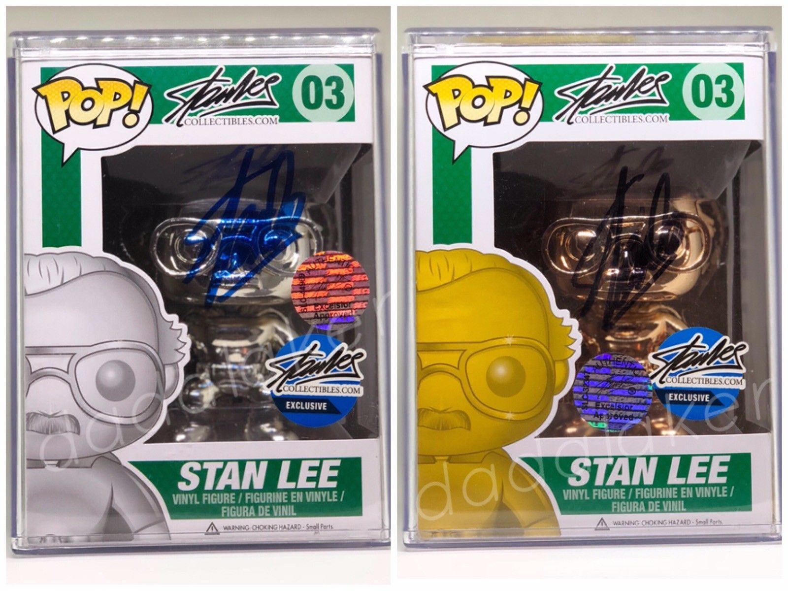 Stan lee chrome store pop