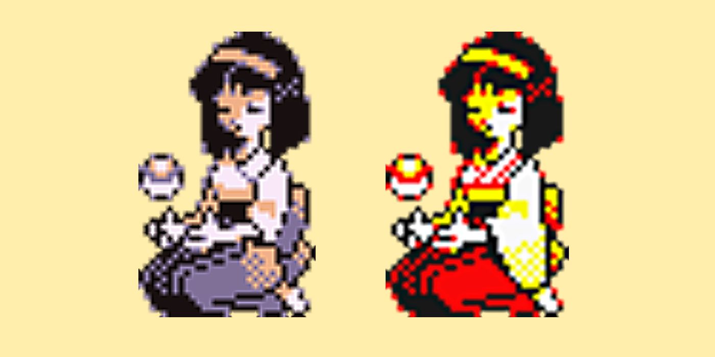 Erika Pokemon Red & Blue Sprites