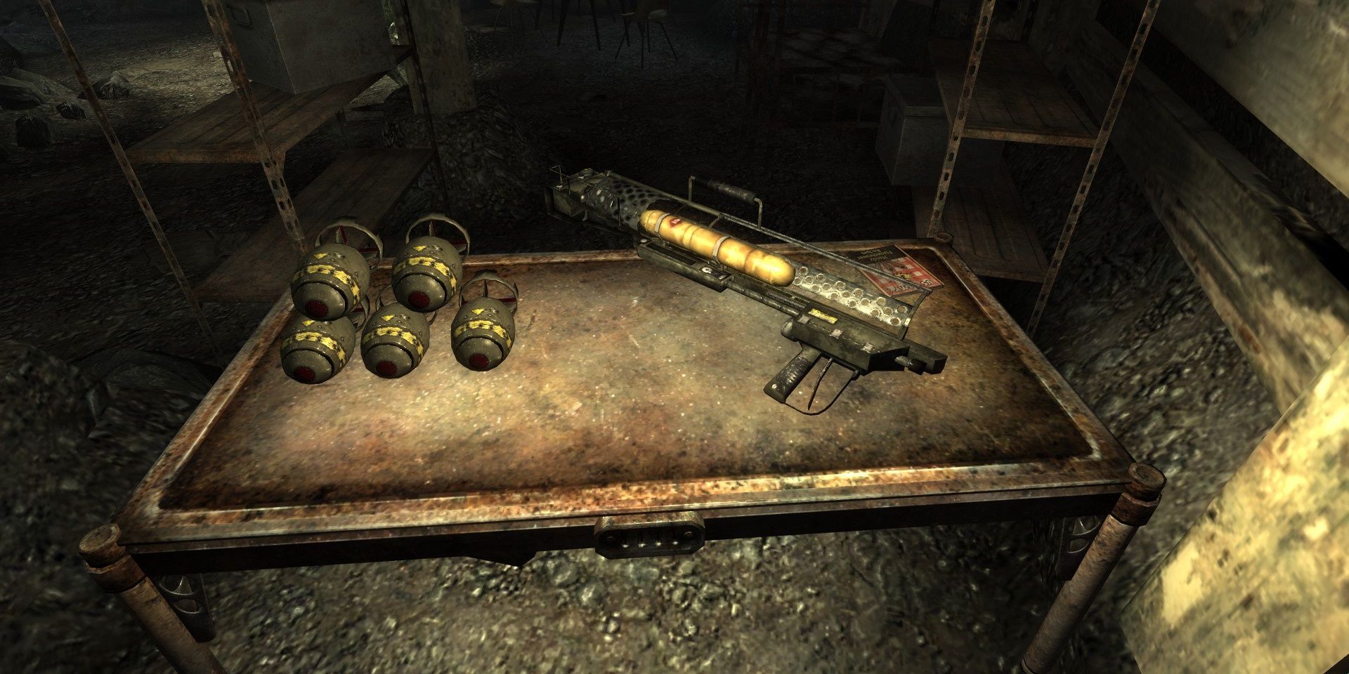 fallout 3 weapon list