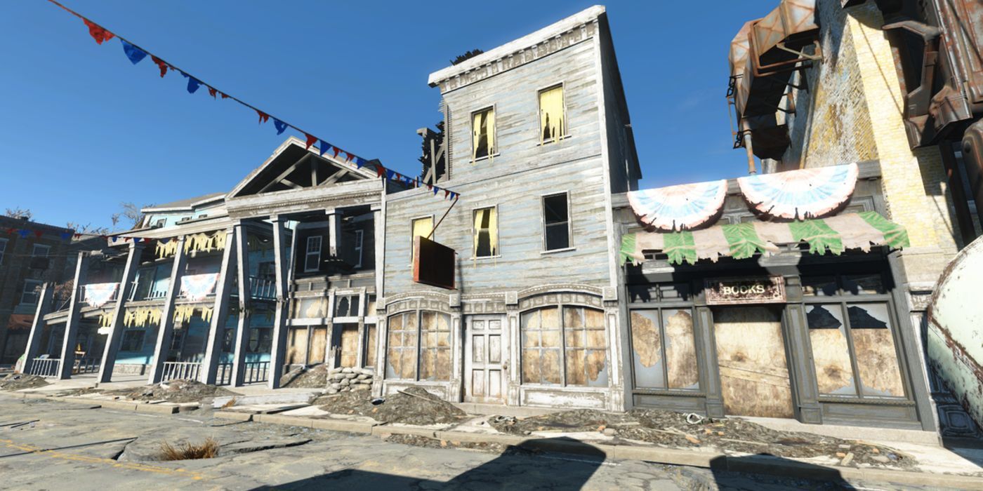 Fallout 4 Concord's speakeasy from the outside