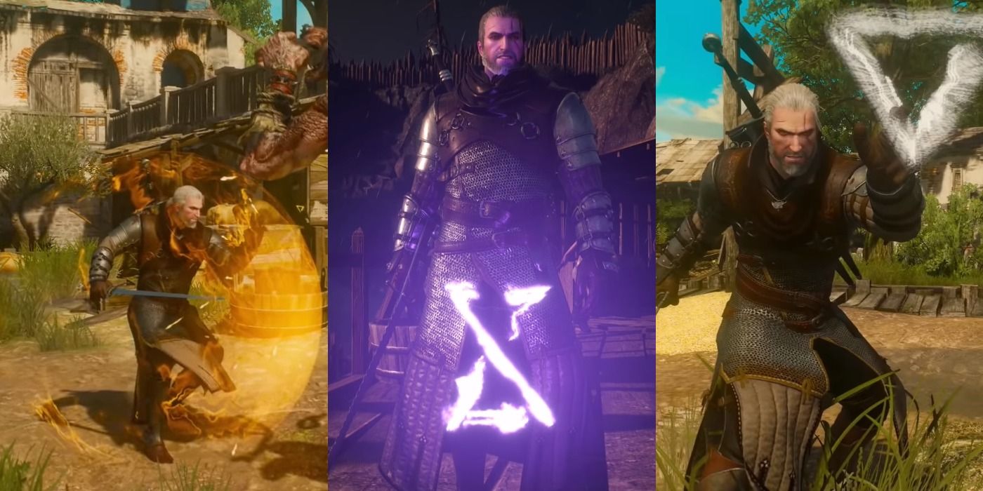 the witcher 2 signs