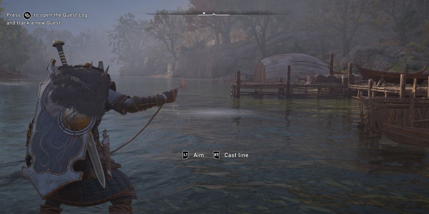 Assassin's Creed Valhalla: What Fishing Looks Like In-Game