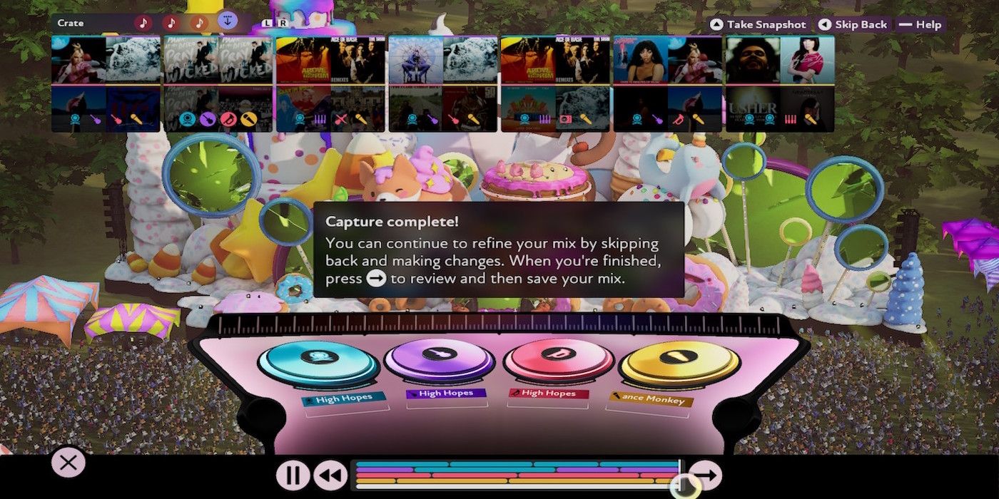 Fuser gameplay screenshot