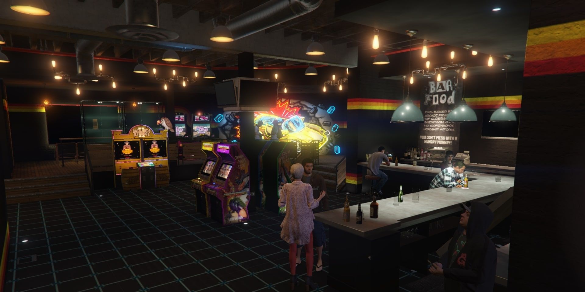 An arcade in GTA Online